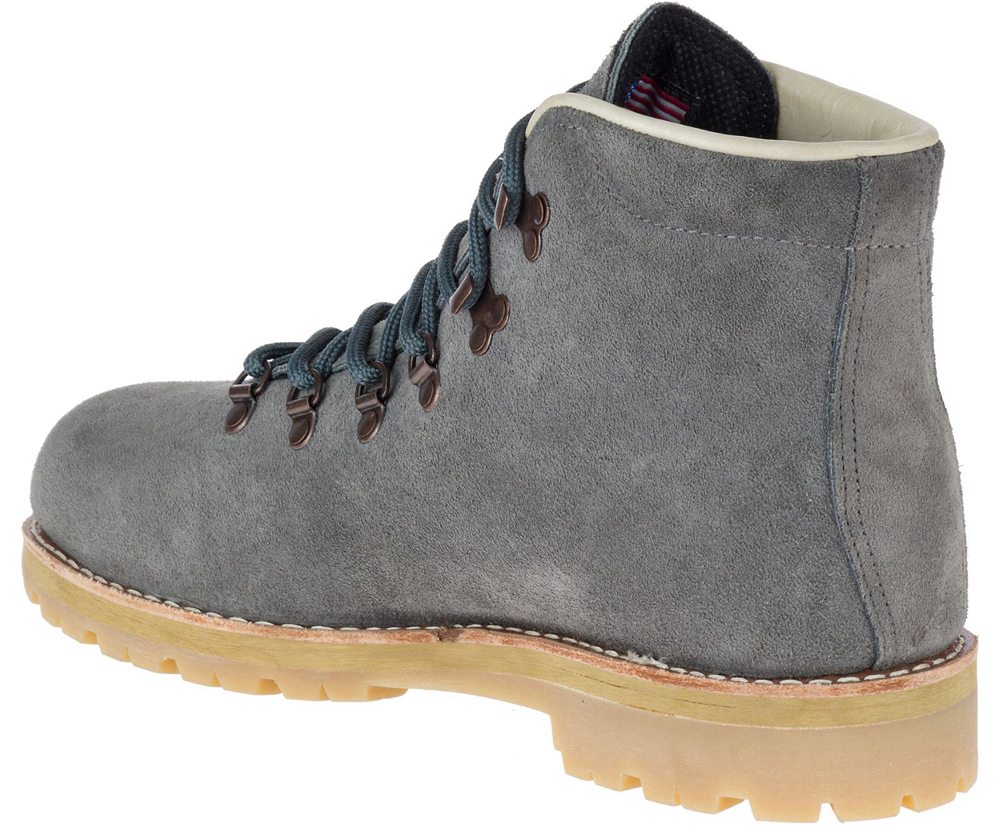 Merrell Støvler Herre - Wilderness Usa Suede - Grå - RDT097312